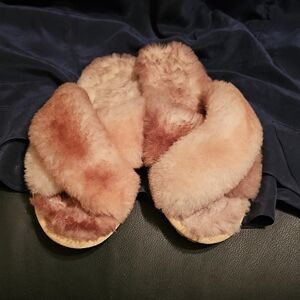 Emu Australia Cozy Sheepskin Slippers in Soft Brown